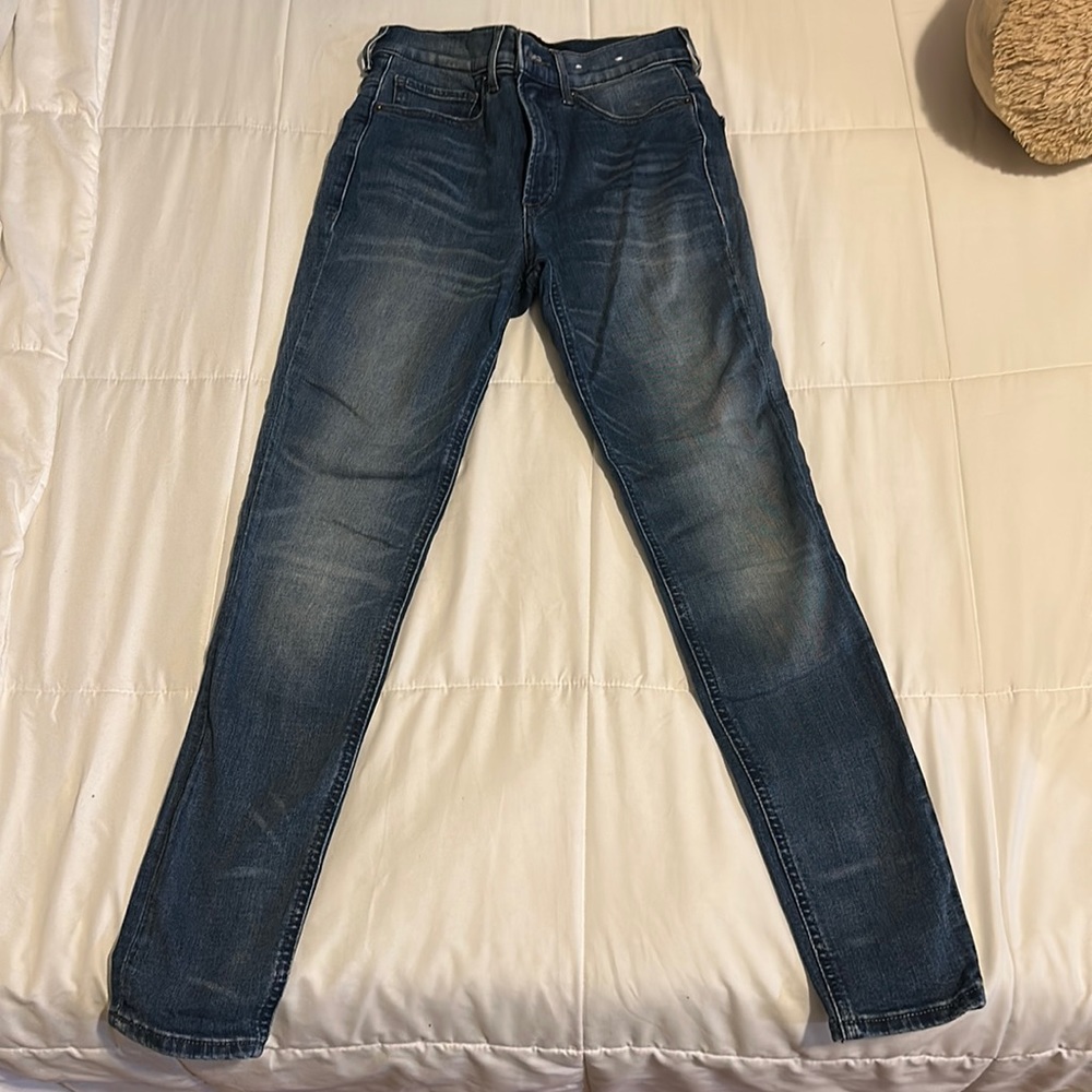 Express denim jean leggings 👖